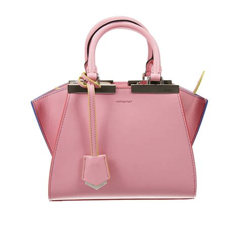 pink fendi bag tote|Fendi tote bags women.